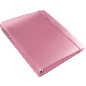 Fichario De Pvc Polipropileno Rosa-100745-32518