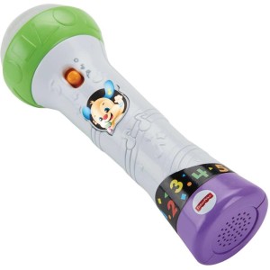 Fisher-price Aprender Brincar Microfone C/ Sons E Gravador-063647-34008