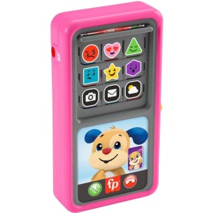 Fisher-price Aprender Brincar Smartphone 2 Em 1 Deluxe Rosa-103452-71467