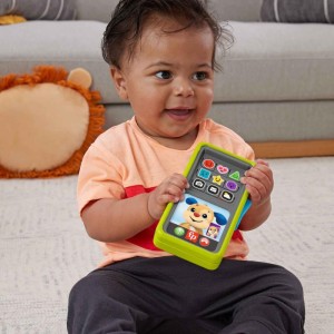 Fisher-price Aprender Brincar Smartphone 2 Em 1 Deluxe Verde-103428-28565