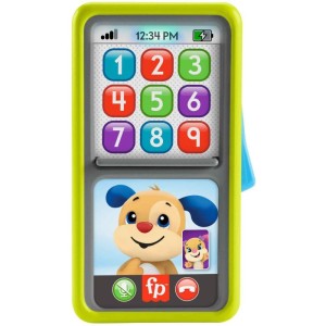 Fisher-price Aprender Brincar Smartphone 2 Em 1 Deluxe Verde-103428-70507