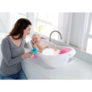 Fisher-price Baby Gear Banheira Deluxe 4 Em 1 Rosa-103802-54893