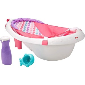 Fisher-price Baby Gear Banheira Deluxe 4 Em 1 Rosa-103802-92585