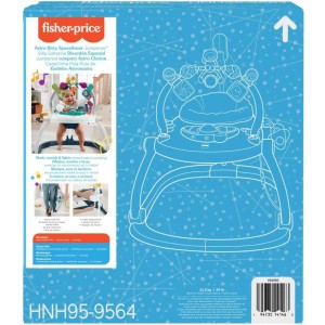 Fisher-price Baby Gear Cadeira Pula-pula Div Espacial-103455-86005