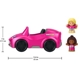 Fisher-price Entretenimento Little People Carro Da Barbie-099268-18076