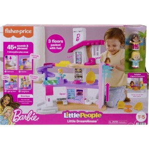 Fisher-price Entretenimento Lp Barbie Casa Dos Sonhos-102685-38518