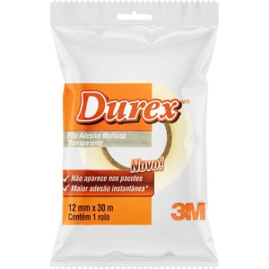 Fita Adesiva Durex Transparente 12mmx30m.-063418-47299