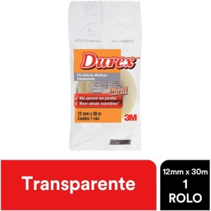 Fita Adesiva Durex Transparente 12mmx30m.-063418-98179