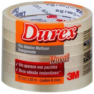 Fita Adesiva Durex Transparente 12mmx50m.-002254-19072