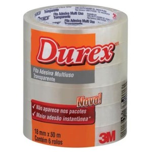 Fita Adesiva Durex Transparente 18mmx50m.-016409-12449