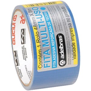 Fita De Alta Resistencia Silver Tape Azul 48mmx5m.-041133-78179