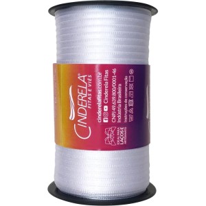 Fita De Cetim 04mm 100m. Branco-102077-48438