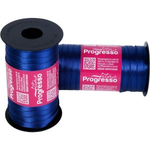 Fita De Cetim 07mm 100m. Azul Marinho 215-077340-18676