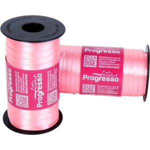 Fita De Cetim 07mm 100m. Rosa Petala 009-077336-14669