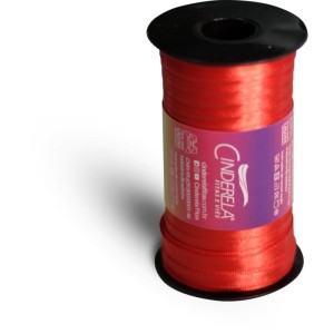 Fita De Cetim 07mm 100m. Vermelho Paixao-096975-58226