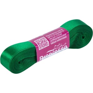 Fita De Cetim 15mm 10m. Verde Bandeira 217-064325-65497