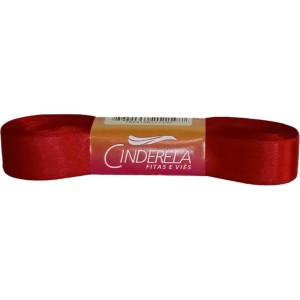 Fita De Cetim 15mm 10m. Vermelho-104657-44263