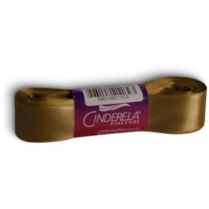 Fita De Cetim 22mm 10m. Dourado-097022-74055