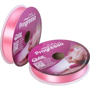 Fita De Cetim 22mm 50m. Rosa Petala 009-077326-39040