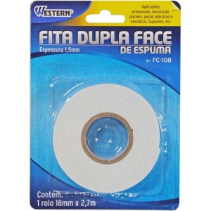 Fita Dupla Face Espumada 18mmx2,7m-057740-26916