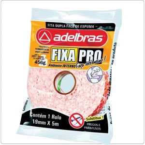 Fita Dupla Face Fixa Pro Espuma 19mmx5mts-060095-13420