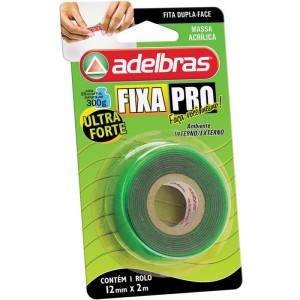 Fita Dupla Face Fixa Pro Massa Acrilic 12mmx2m-060094-11964