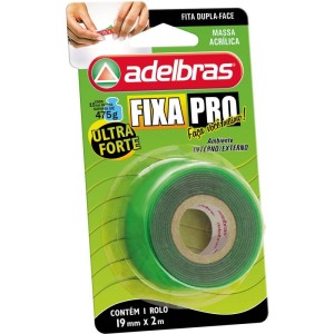 Fita Dupla Face Fixa Pro Massa Acrilic 19mmx2m-043311-16983