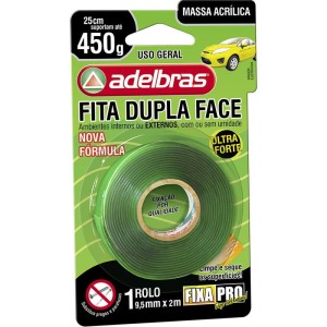 Fita Dupla Face Fixa Pro Massa Acrilic 9,5mmx2-087209-29220