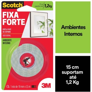 Fita Fixa Forte Espuma 113 19mmx1,5m-099811-64750