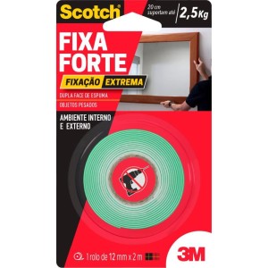 Fita Fixa Forte Espuma Extrema Ate 2,5kg 12x2m-100762-51666