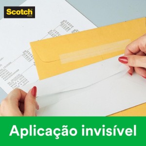 Fita Invisivel Scotch 810 12mmx20m Corta Faci-079035-20449