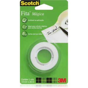 Fita Invisivel Scotch 810 19mmx20m Corta Faci-079036-56425