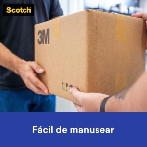 Fita Para Empacotamento Papel Liso 3777 38mmx10m Marr.-027399-81559