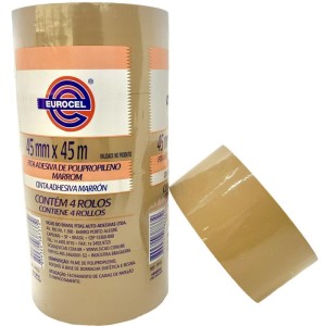 Fita Para Empacotamento Pp 33 45mmx45m Marrom-024904-68131