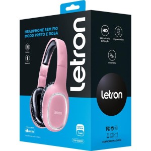 Fone De Ouvido Bluetooth Letron Headphone Mood Rs-101869-19715