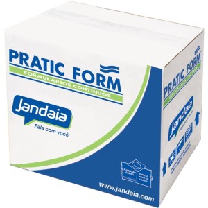 Formulario Continuo Branco 1 Via 80col.pratic 56g.-082380-72675