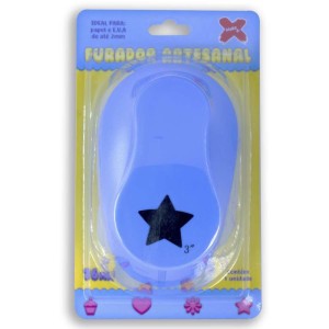 Furador Papel E Eva Gigante Estrela 76mm-073185-28464