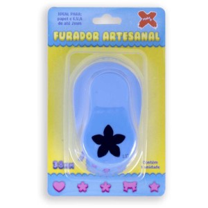 Furador Papel E Eva Gigante Flor 5 Petalas 38mm-073178-26379