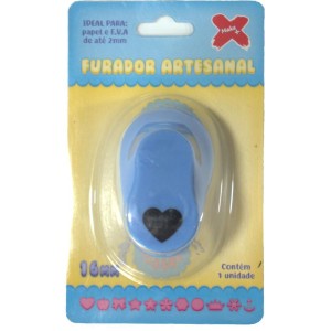 Furador Papel E Eva Regular Coracao 16mm-073165-28397