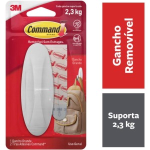 Gancho Plastico Command Designer Grande C/1-099814-72402