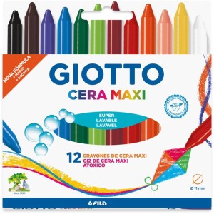 Giz De Cera Gizao Giotto Maxi 12 Cores-103125-31698