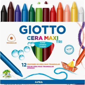 Giz De Cera Gizao Giotto Maxi 12cores Triangular-103127-14271