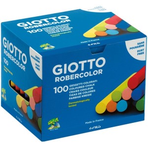 Giz Escolar Plastificado Giotto Colorido C/100-103129-99984