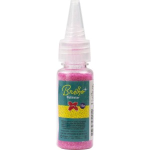 Glitter Poliester Bisnaga 15gr. Rosa Neon-084656-24977