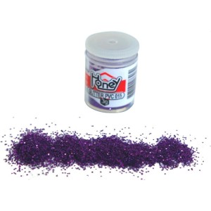 Glitter Pvc Roxo Potes 3g.-039321-74420