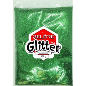 Glitter Pvc Verde Bandeira 100g.-103075-25584