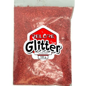 Glitter Pvc Vermelho 100g.-103076-69841