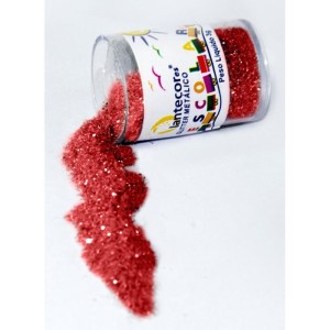 Glitter Pvc Vermelho Potes 3g.-071878-18794