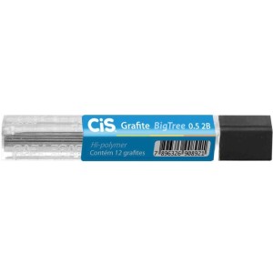 Grafite 0.5mm 2b 12tubosx12minas Bigtree-002328-55427