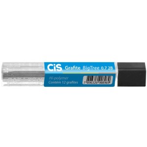 Grafite 0.7mm 2b 12tubosx12minas Bigtree-002331-20668